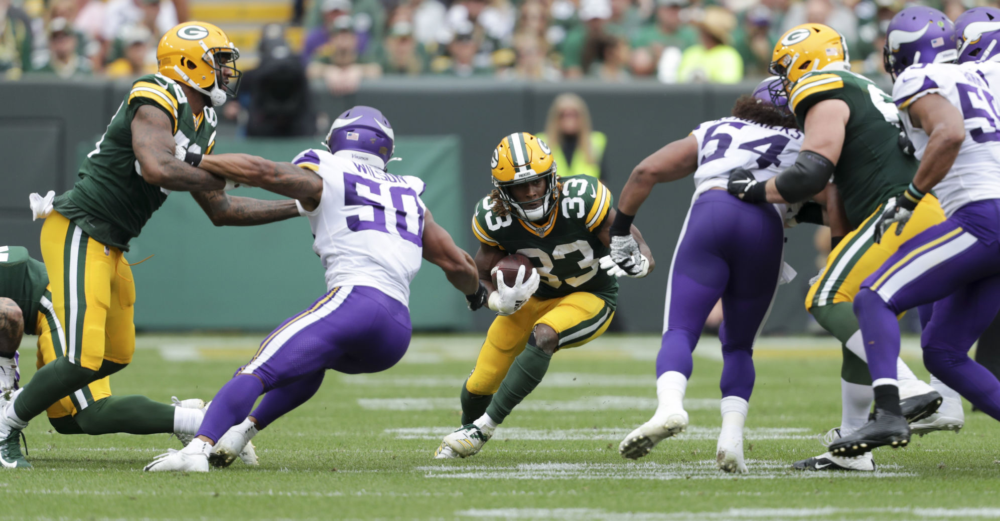 Packers 21, Vikings 16